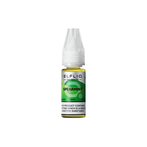 ELF Bar Vaping Products Spearmint ELFLIQ By Elf Bar 20mg Nic Salt 10ml (50VG/50PG)