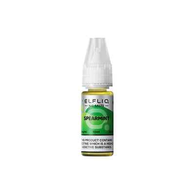 ELF Bar Vaping Products Spearmint ELFLIQ By Elf Bar 5mg Nic Salt 10ml (50VG/50PG)