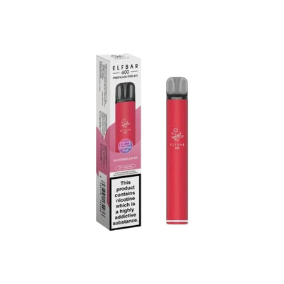 ELF Bar Vaping Products Watermelon BG Elf Bar 600 20mg Prefilled Pod Vape Kit 600 Puffs