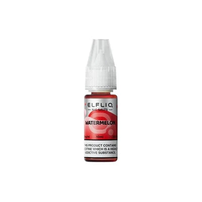 ELF Bar Vaping Products Watermelon ELFLIQ By Elf Bar 5mg Nic Salt 10ml (50VG/50PG)