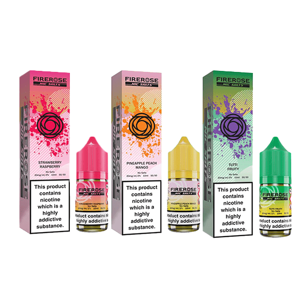 Elux Vaping Products 20mg Elux Firerose 5000 Nic salts 10ml (50VG/50PG)