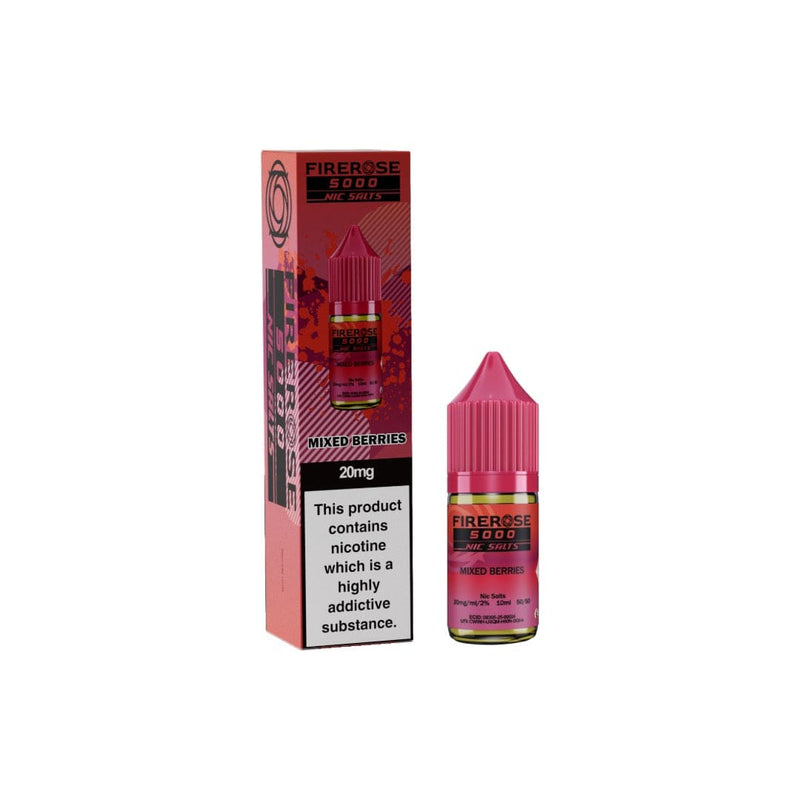 Elux Vaping Products 20mg Elux Firerose 5000 Nic salts 10ml (50VG/50PG)