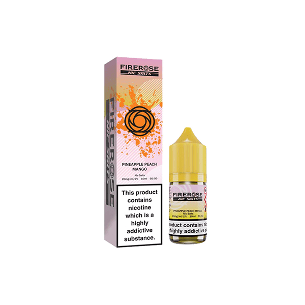 Elux Vaping Products 20mg Elux Firerose 5000 Nic salts 10ml (50VG/50PG)