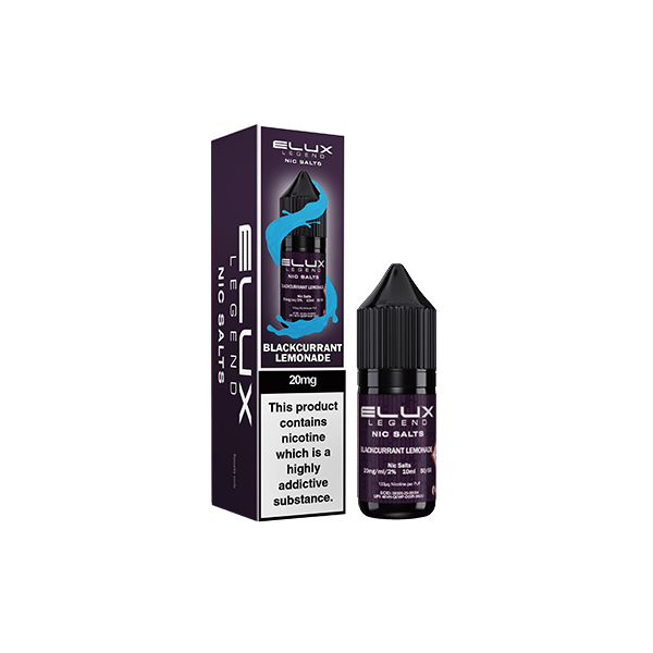 Elux Vaping Products 20mg Elux Legend 10ml Nic Salts (50VG/50PG)