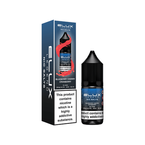 Elux Vaping Products 20mg Elux Legend 10ml Nic Salts (50VG/50PG)