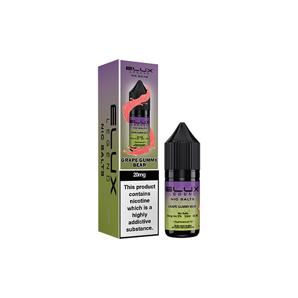 Elux Vaping Products 20mg Elux Legend 10ml Nic Salts (50VG/50PG)