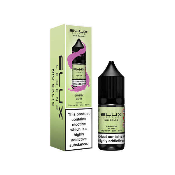 Elux Vaping Products 20mg Elux Legend 10ml Nic Salts (50VG/50PG)