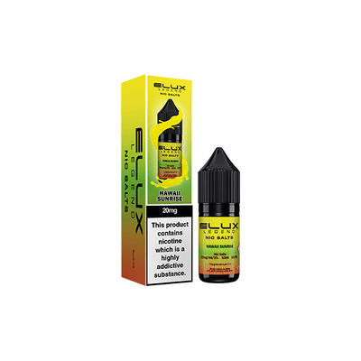 Elux Vaping Products 20mg Elux Legend 10ml Nic Salts (50VG/50PG)