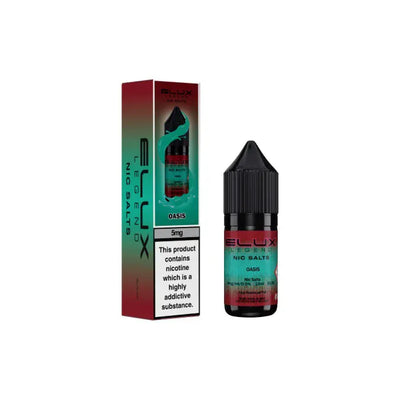 Elux Vaping Products 5mg Elux 10ml Nic Salt (50VG/50PG) - Stoptober Special Offer!