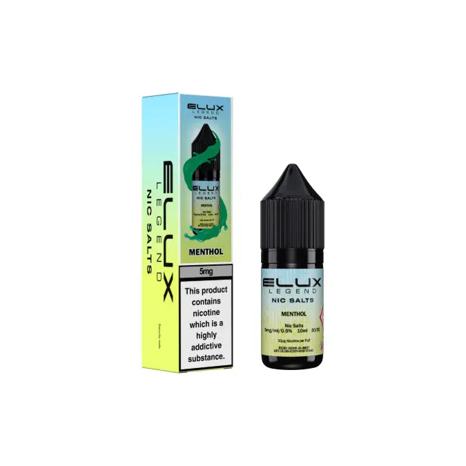 Elux Vaping Products 5mg Elux 10ml Nic Salt (50VG/50PG) - Stoptober Special Offer!