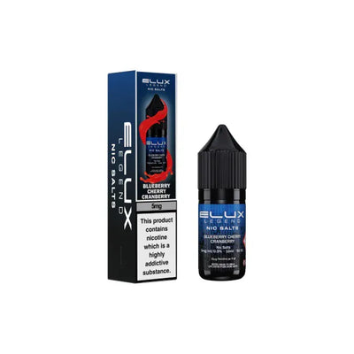 Elux Vaping Products 5mg Elux 10ml Nic Salt (50VG/50PG) - Stoptober Special Offer!