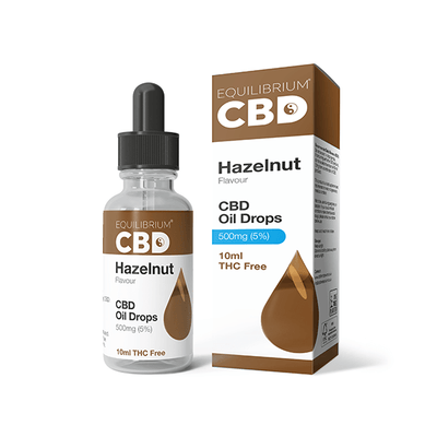 Equilibrium CBD CBD Products 500mg Equilibrium CBD Oil 10ml - Hazelnut Flavour