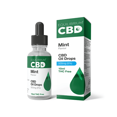 Equilibrium CBD CBD Products 500mg Equilibrium CBD Oil 10ml - Mint Flavour