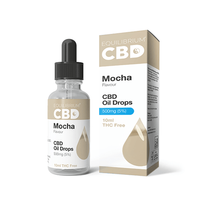 Equilibrium CBD CBD Products 500mg Equilibrium CBD Oil 10ml - Mocha Flavour