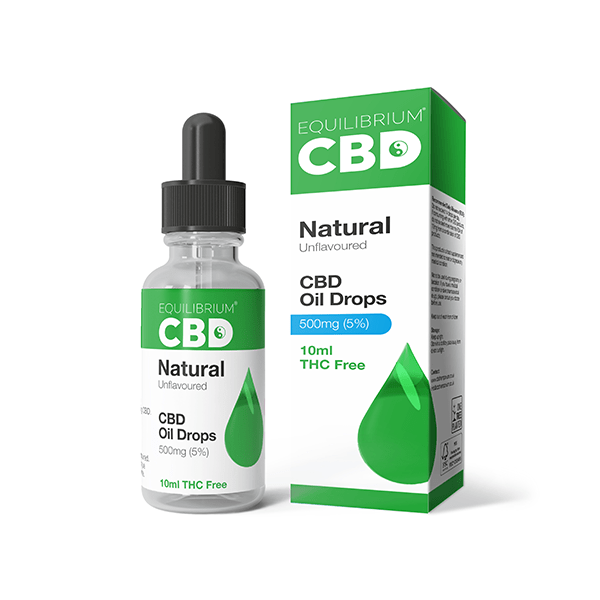 Equilibrium CBD CBD Products 500mg Equilibrium CBD Oil 10ml - Natural Flavour