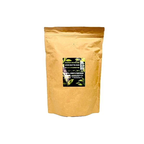 Equilibrium CBD CBD Products Equilibrium CBD 340mg Tea English Breakfast Catering Pack - 100 Biodegradable Pyramid Tea Bags