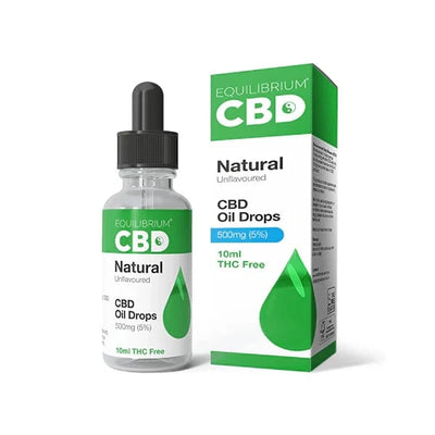 Equilibrium CBD CBD Products Equilibrium CBD 500mg Natural Flavour Oil 10ml