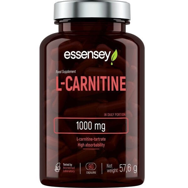 Essensey Health and Wellbeing L-Carnitine, 1000mg - 90 caps