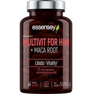 Essensey Health and Wellbeing Multivit for Him + Maca Root - 90 caps
