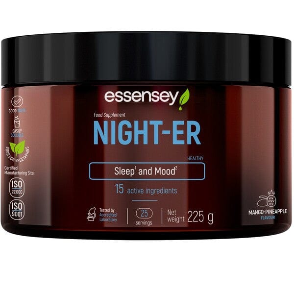 Essensey Health and Wellbeing Night-Er, Mango Pineapple - 225 grams