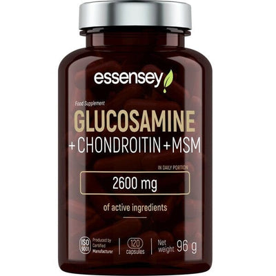 Essensey Joint Support Glucosamine + Chondroitin + MSM - 120 caps