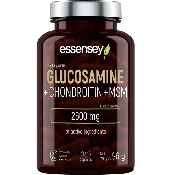 Essensey Joint Support Glucosamine + Chondroitin + MSM - 120 caps