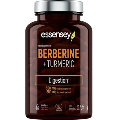 Essensey Nootropics & Supplements Berberine + Turmeric - 90 caps