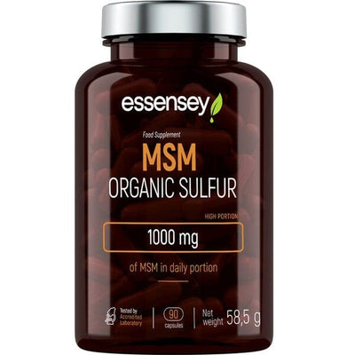 Essensey Nootropics & Supplements MSM Organic Sulfur, 1000mg - 90 caps