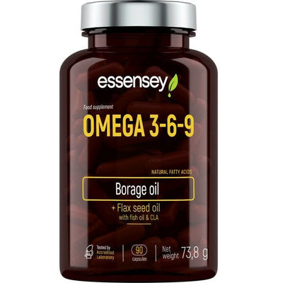 Essensey Nootropics & Supplements Omega 3-6-9 - 90 caps