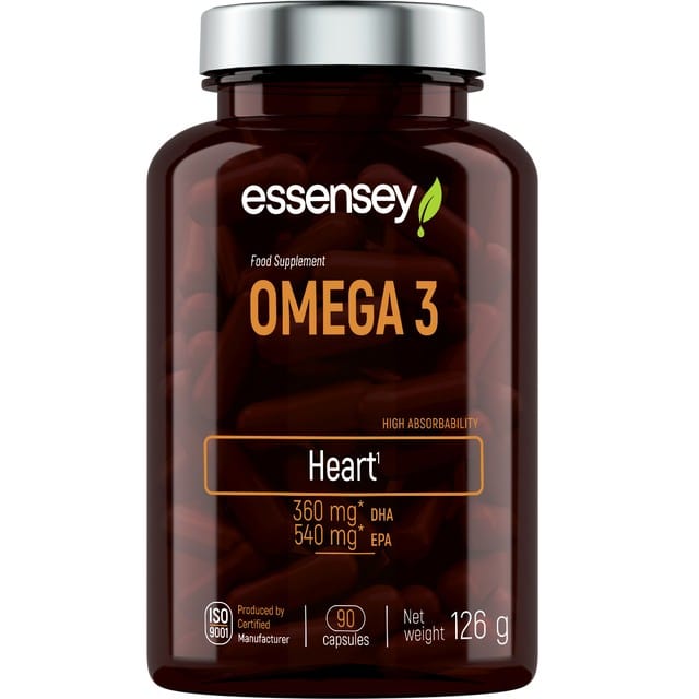 Essensey Nootropics & Supplements Omega 3 - 90 caps