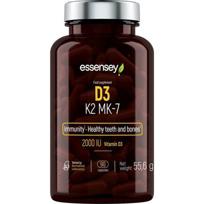 Essensey Vitamins & Minerals D3 K2 MK-7 - 90 caps