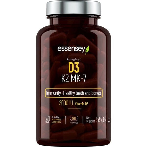 Essensey Vitamins & Minerals D3 K2 MK-7 - 90 caps