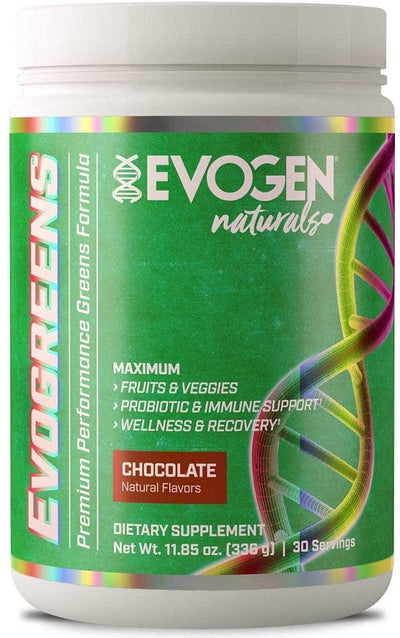 Evogen Health and Wellbeing Evogreens Naturals, Berry - 219 grams