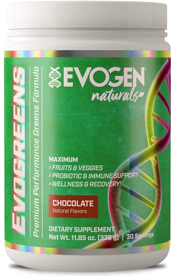 Evogen Health and Wellbeing Evogreens Naturals, Berry - 219 grams