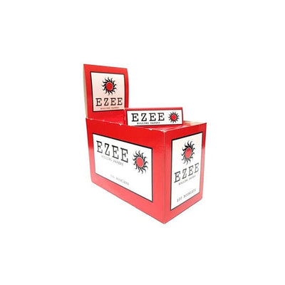 Ezee Papers Smoking Products 100  Ezee Red Cut Corner Regular Rolling Papers