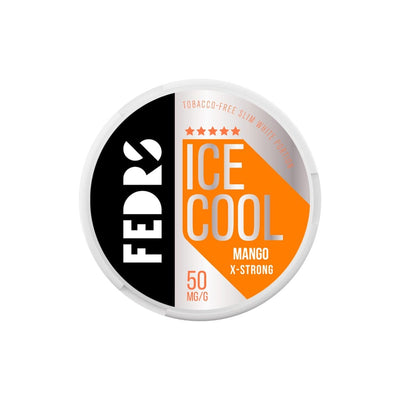 FEDRS Smoking Products 50mg FEDRS Ice Cool X-Strong Nicotine Pouch - 20 Pouches