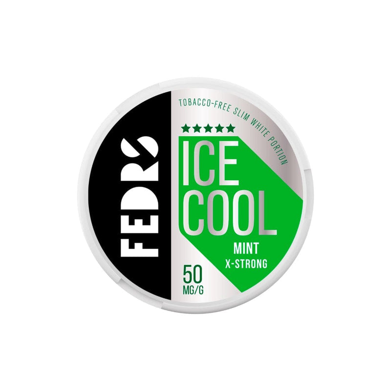 FEDRS Smoking Products 50mg FEDRS Ice Cool X-Strong Nicotine Pouch - 20 Pouches