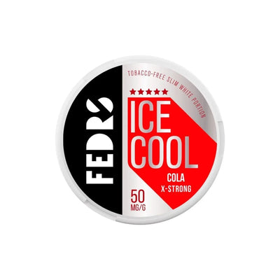 FEDRS Smoking Products FEDRS Ice Cool X-Strong 50mg Nicotine - 20 Pouches