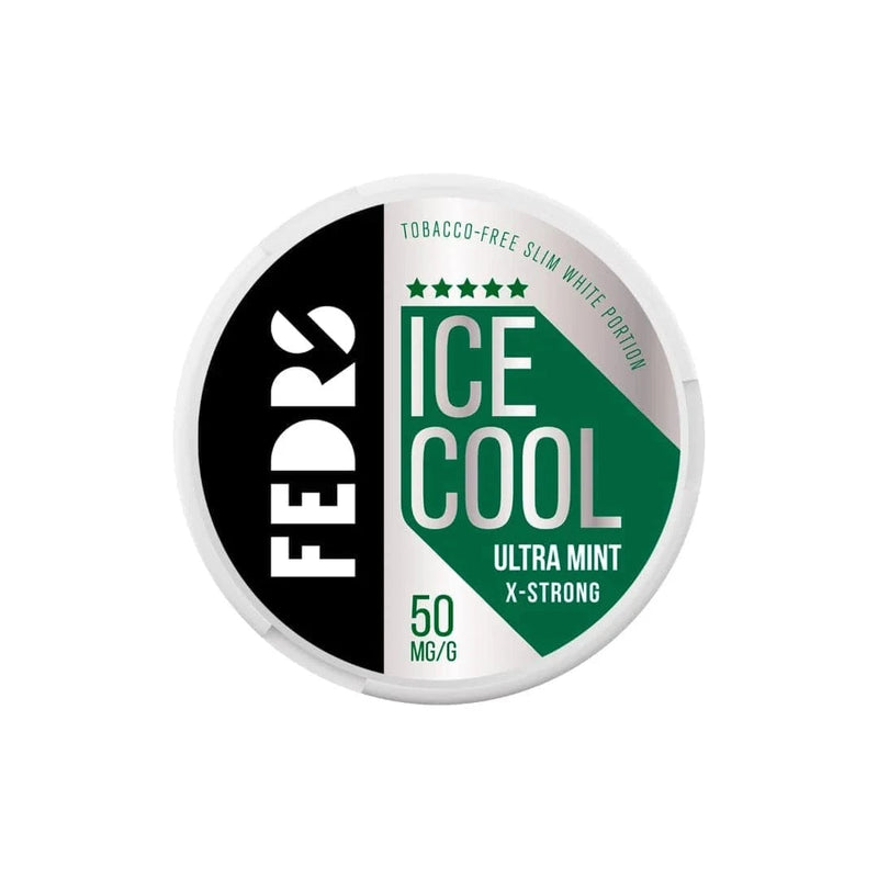 FEDRS Smoking Products FEDRS Ice Cool X-Strong 50mg Nicotine - 20 Pouches