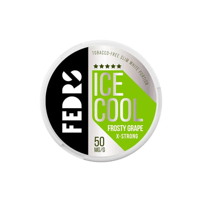 FEDRS Smoking Products FEDRS Ice Cool X-Strong 50mg Nicotine - 20 Pouches