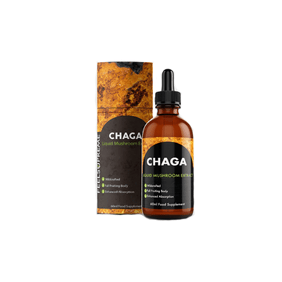 Feel Supreme Nootropics & Supplements Feel Supreme Chaga Mushroom Liquid 60ml