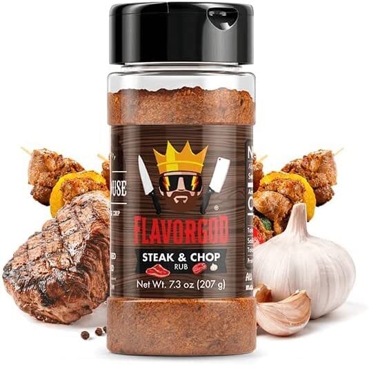 FlavorGod Steak & Chop Rub - 207g