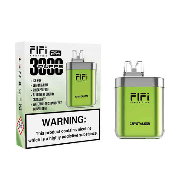 FLFI Vaping Products FLFI Crystal 5 in 1 Pod Kit 3000 Puffs