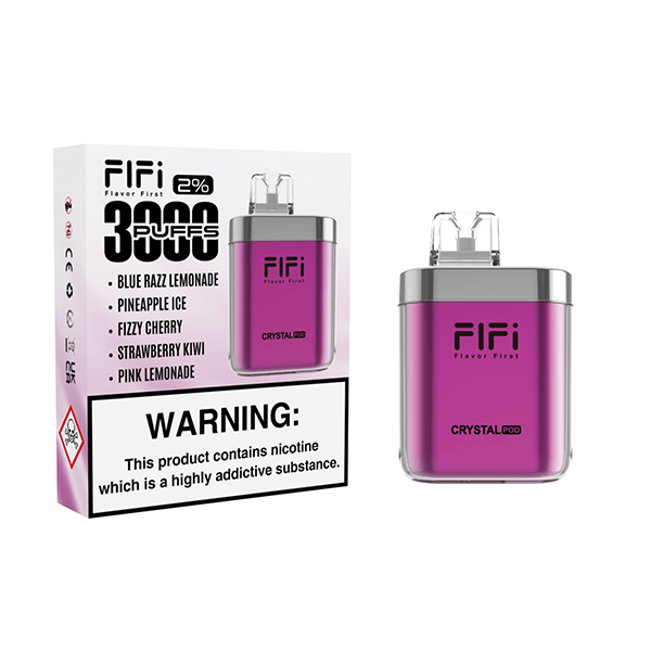 FLFI Vaping Products Purple FLFI Crystal 5 in 1 Pod Kit 3000 Puffs