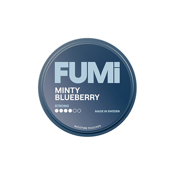 FUMI Smoking Products Minty Blueberry 8mg FUMI Strong Nicotine Pouch - 20 Pouches