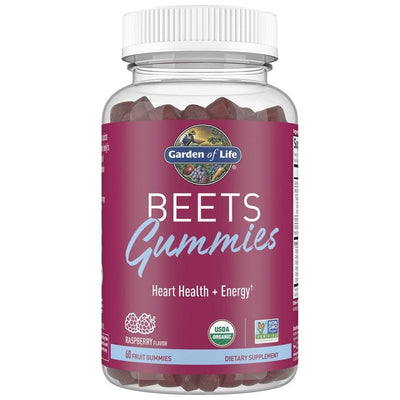 Garden of Life Beets Gummies, Raspberry - 60 gummies