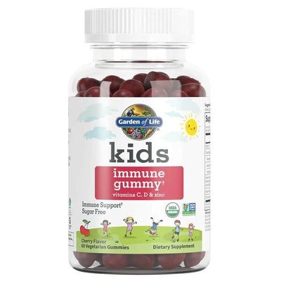 Garden of Life Kids Immune Gummy, Cherry - 60 vegetarian gummies