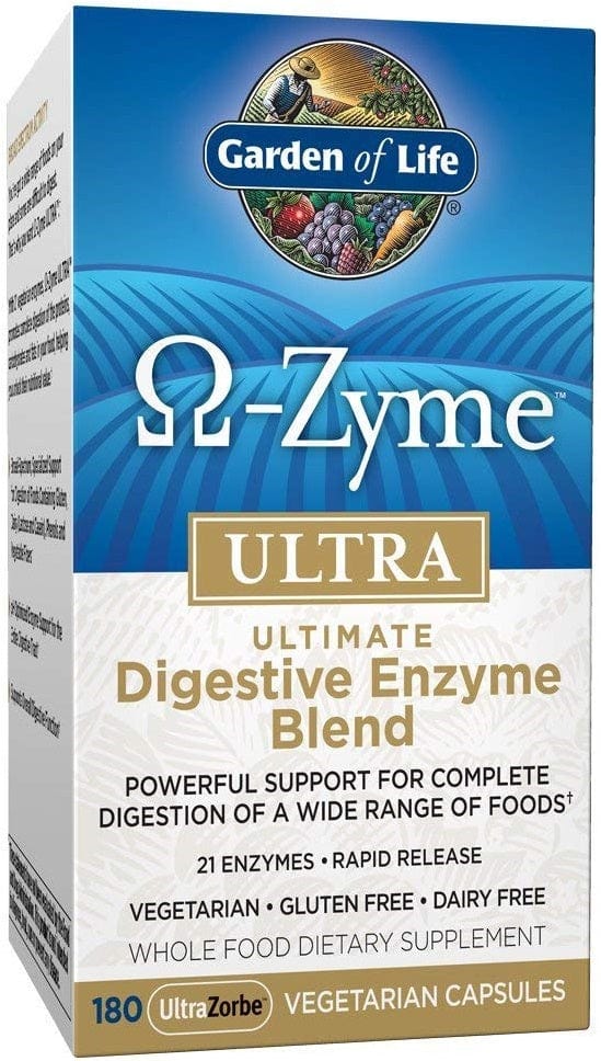 Garden of Life Omega Zyme Ultra - 180 vcaps