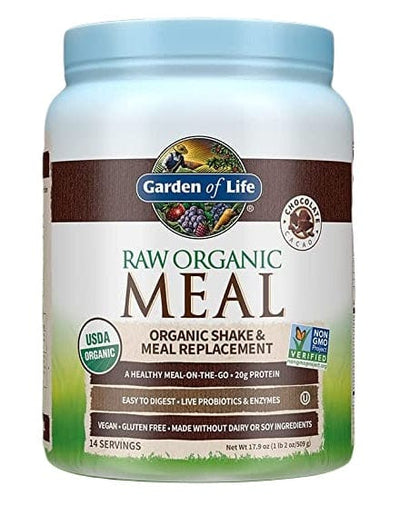 Garden of Life Raw Organic Meal, Chocolate Cacao - 509g