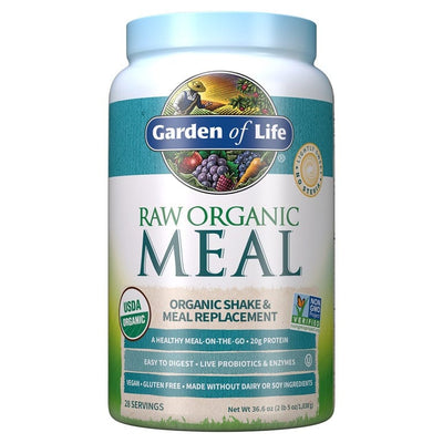 Garden of Life Raw Organic Meal, Lightly Sweet - 1038g